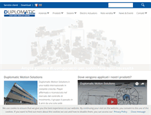 Tablet Screenshot of duplomatic.com